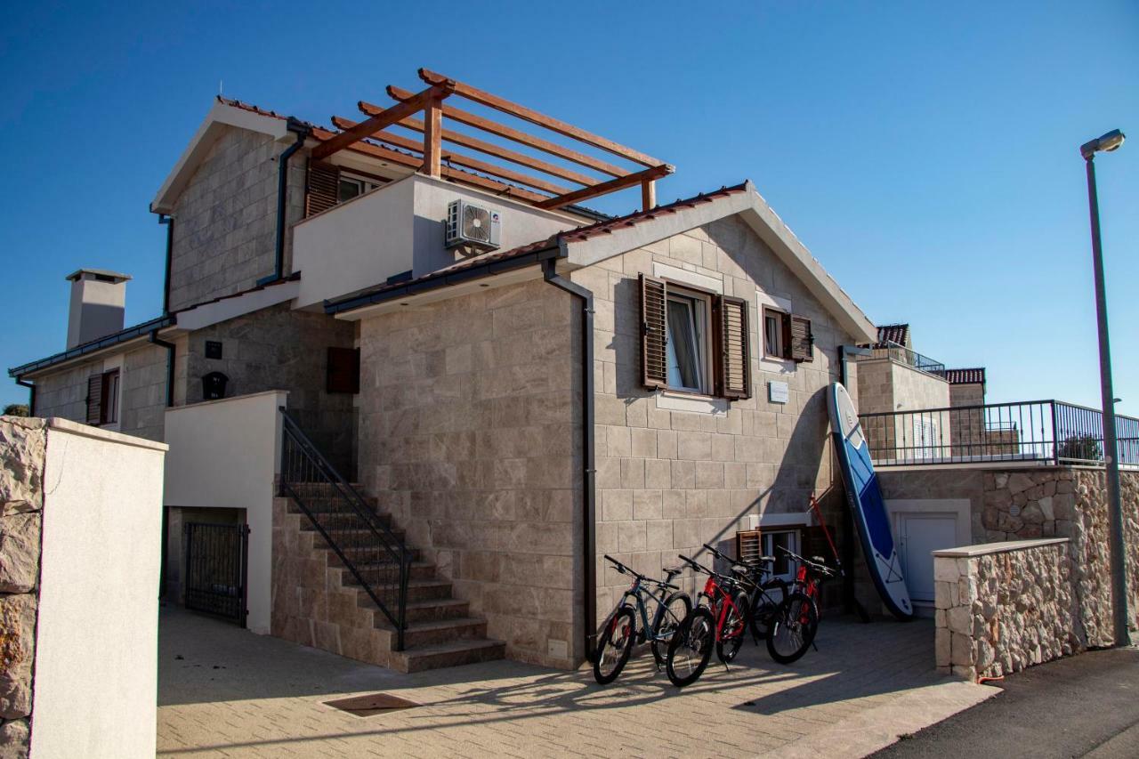 Villa Diomedes With The Sea View And The Pool Rogoznica  Exterior photo